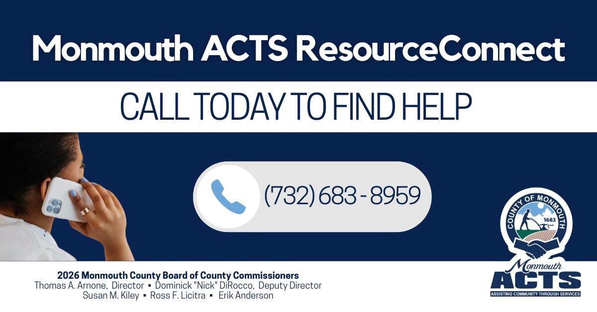 Our incredible MAPL social worker, James, wants to share an essential resource for residents of Monmouth County: Monmouth ACTS ResourceConnect. This service connects individuals with a social worker through a phone call, who can assist them in locating resources for various needs, including:
✅Food
✅Housing
✅Mental health
✅Medical care
✅Transportation
✅Financial assistance
✅Employment
✅Child care
✅...and more
This option is ideal for anyone unsure of where to begin or who needs assistance navigating available services. One of the standout features is that they do more than just provide referrals; they actively help individuals connect with the right resources and can follow up if further support is required. For patrons with more complex needs, they also collaborate with the VNA Health Group to offer more intensive care coordination. Call one phone number and reach countless service providers: 732-683-8959, Mon-Fri, 8:30 am – 4:30 pm.

Questions for our MAPL social worker? Contact James: 732.583.9100, email SocialWork@mapl.org, or for more info: mapl.org/socialwork