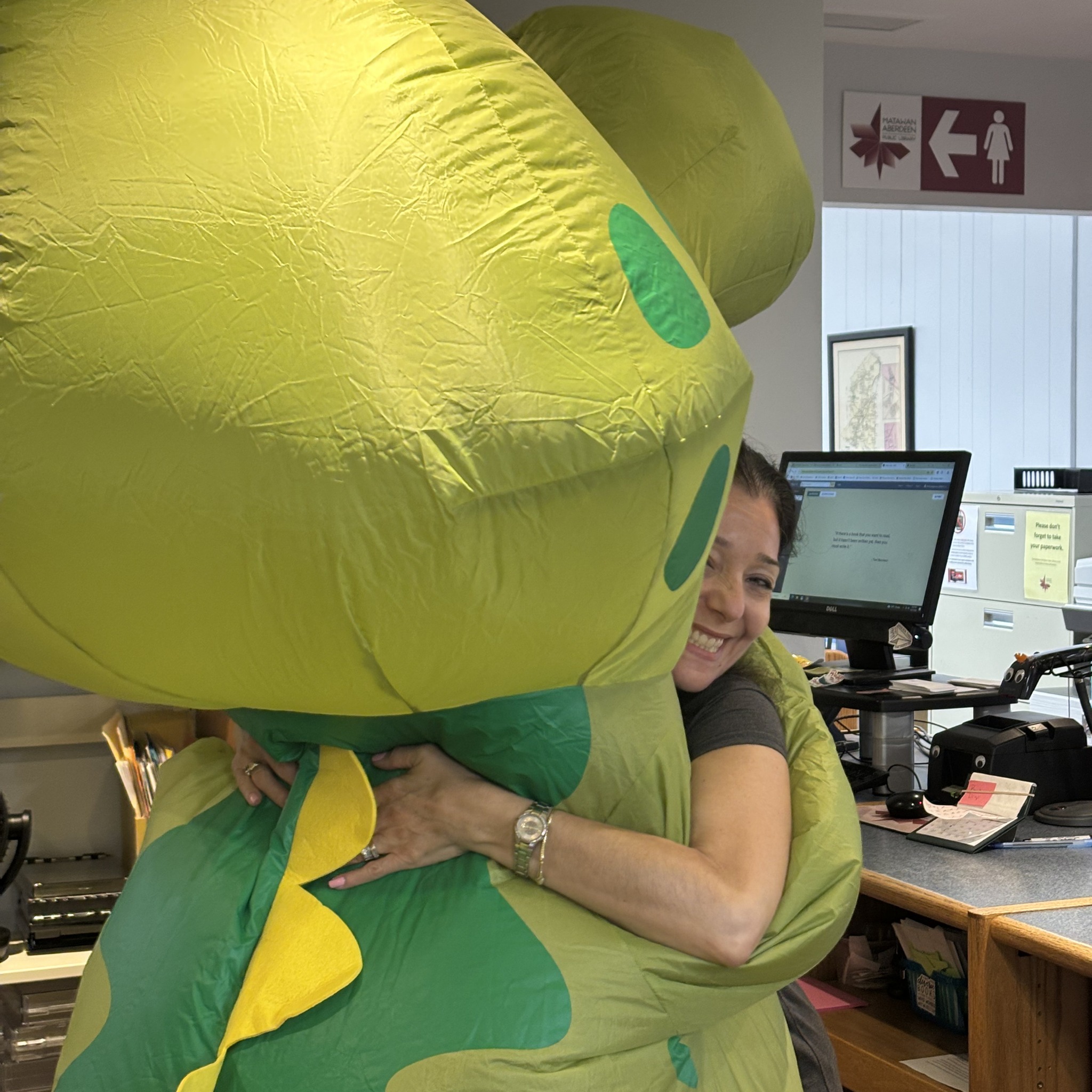 See ya, Dina!!! Thanks for a dino-mite summer of reading fun!

QUESTIONS? Call: 732-583-9100 or email: info@mapl.org
#mapl165 #aberdeennj #matawannj #maplprograms #maplyouthprograms #maplteenprograms #mapladultprograms #maplsummerreading #summerreading #summerreading2026 #UnearthAStory #keepreading #DinaTheDinosaur #itwasourawesomedirectorinthedinosaur