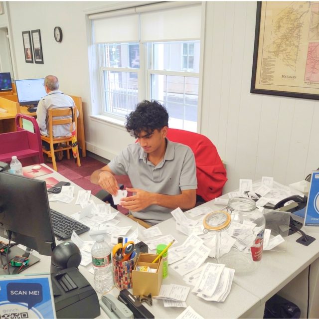 Our awesome tech, Aun, is one of our team responsible for entering each of the Adult Reading slips into a spreadsheet.
He is AUNSOME. See what we did there? 

This is the last day for adults, teens, and kids to be entered into our raffles for the weekly or grand prizes!!!

Summer Reading End Party 📖🦖🎉Saturday, August 22nd, 9 am - 1 pm
QUESTIONS? Call: 732-583-9100 or email: info@mapl.org
#mapl165 #aberdeennj #matawannj #maplprograms #maplyouthprograms #maplteenprograms #mapladultprograms #maplsummerreading #summerreading #summerreading2026 #UnearthAStory #DinaTheDinosaur